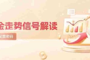 (14860期)黄金走势信号解读,避险逻辑+市场情绪,美股剧震后的资产配置密码