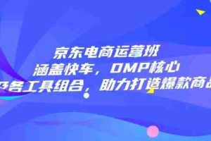 （14131期）京东电商运营班：涵盖快车，DMP核心及各工具组合，助力打造爆款商品