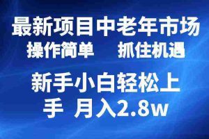 （10147期） 2024最新项目，中老年市场，起号简单，7条作品涨粉4000+，单月变现2.8w