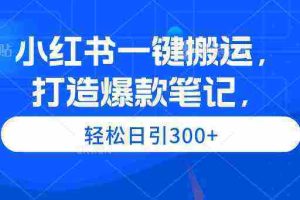 （9673期）小红书一键搬运，打造爆款笔记，轻松日引300+