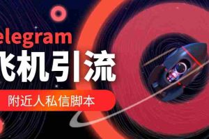 （5340期）【引流必备】国外Telegram飞机引流脚本，解封双手自动引流【脚本+教程】