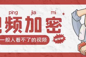(3073期)视频加密赚钱项目:加密视频的某一段或全部,付费才能观看【脚本+教程】