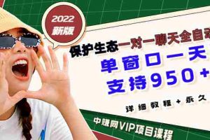 （2912期）最新版保护生态一对一聊天全自动挂机 单窗一天20+支持950+平台[教程+脚本]