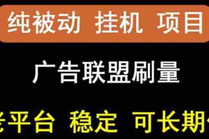 (2661期)【稳定挂机】出海广告联盟挂机项目,每天躺赚几块钱,多台批量多赚些